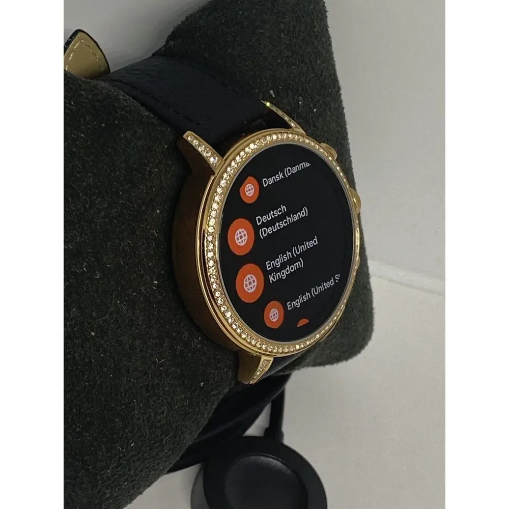 Fossil Gen 4 Authentic Digital Dial Smart Watch Custom Band FTW6015 AB438